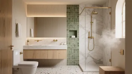5 Ideas from the Latest Bathroom Tiles Design 2022