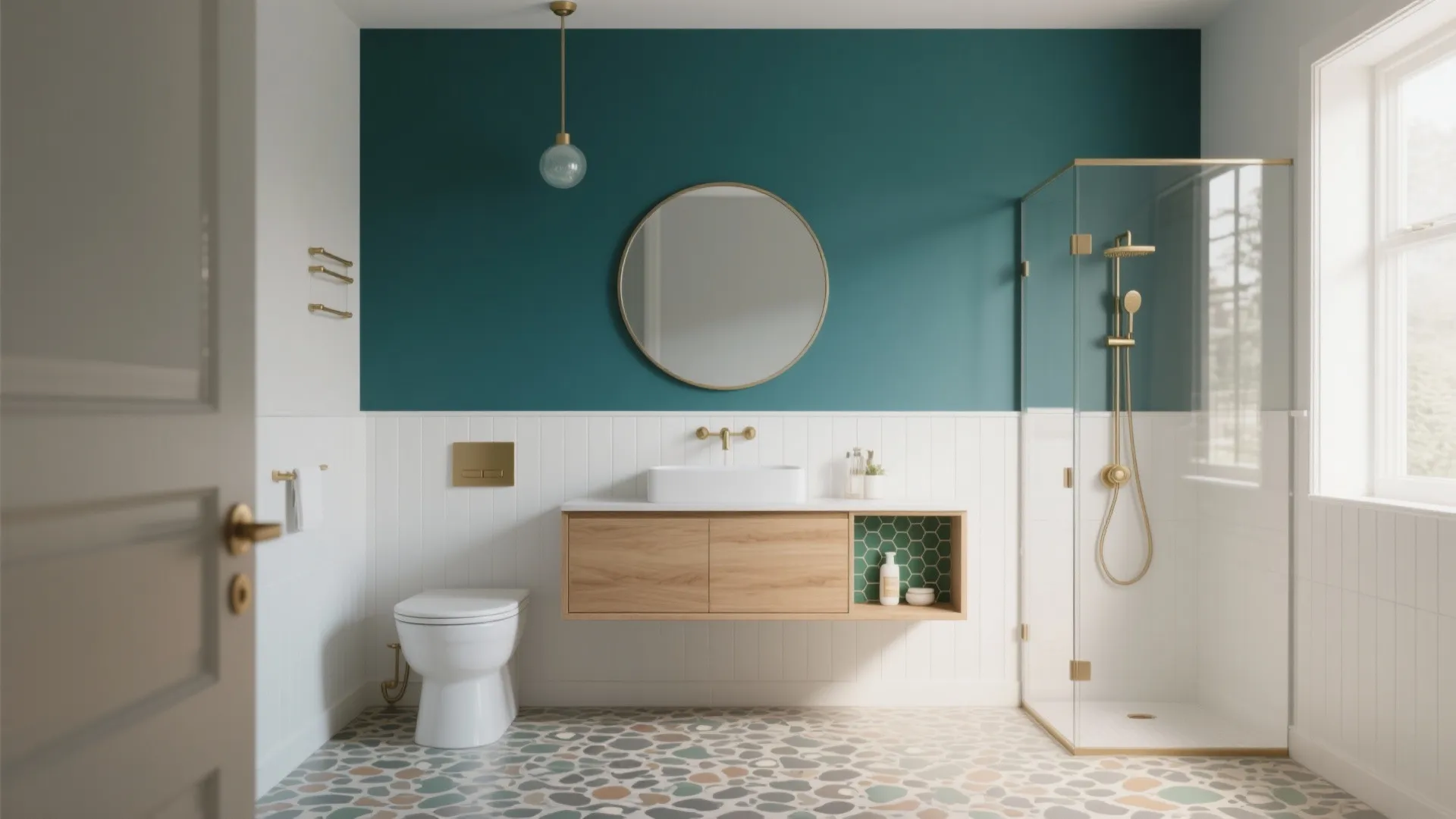 5 Highlighter Tiles in Bathroom Ideas That Shine: How I use accent tiles to make small bathrooms feel bigger, brighter, and more personal—backed by pro tips and data