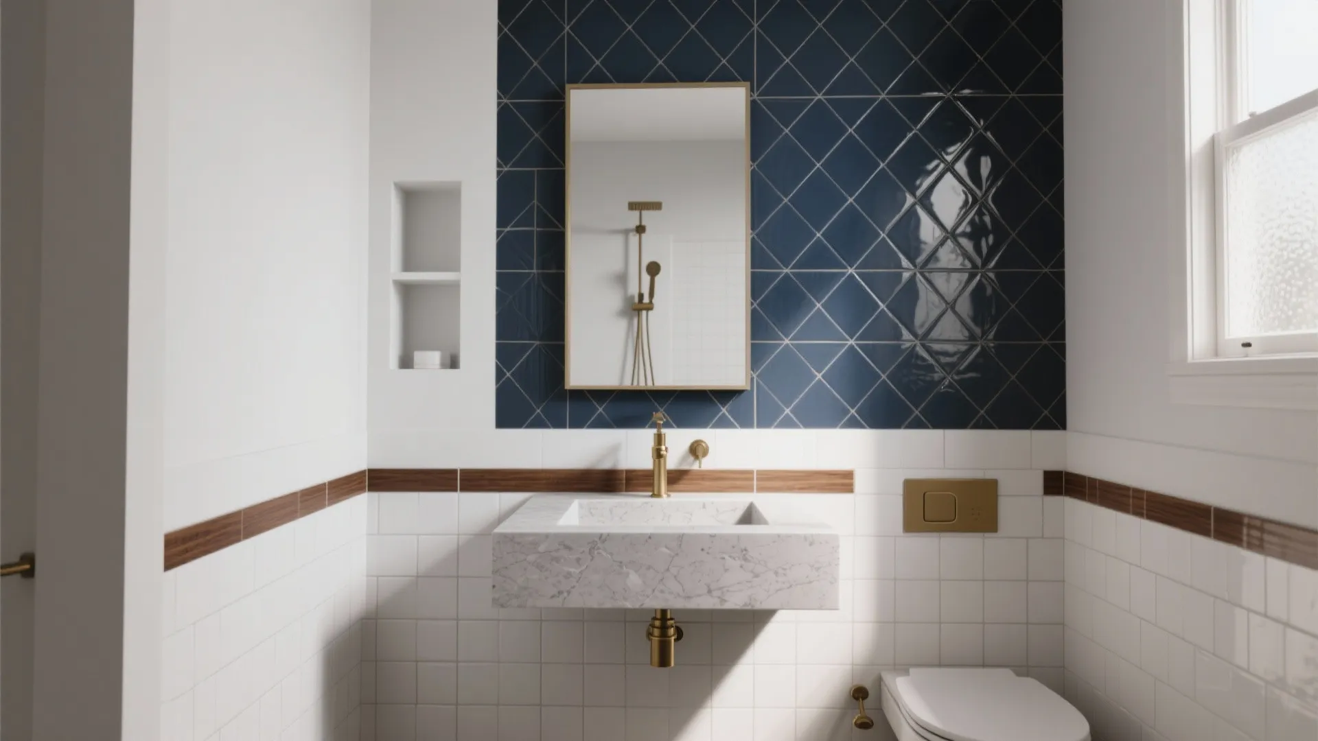 5 Bathroom Tiles Highlighter Design Ideas
