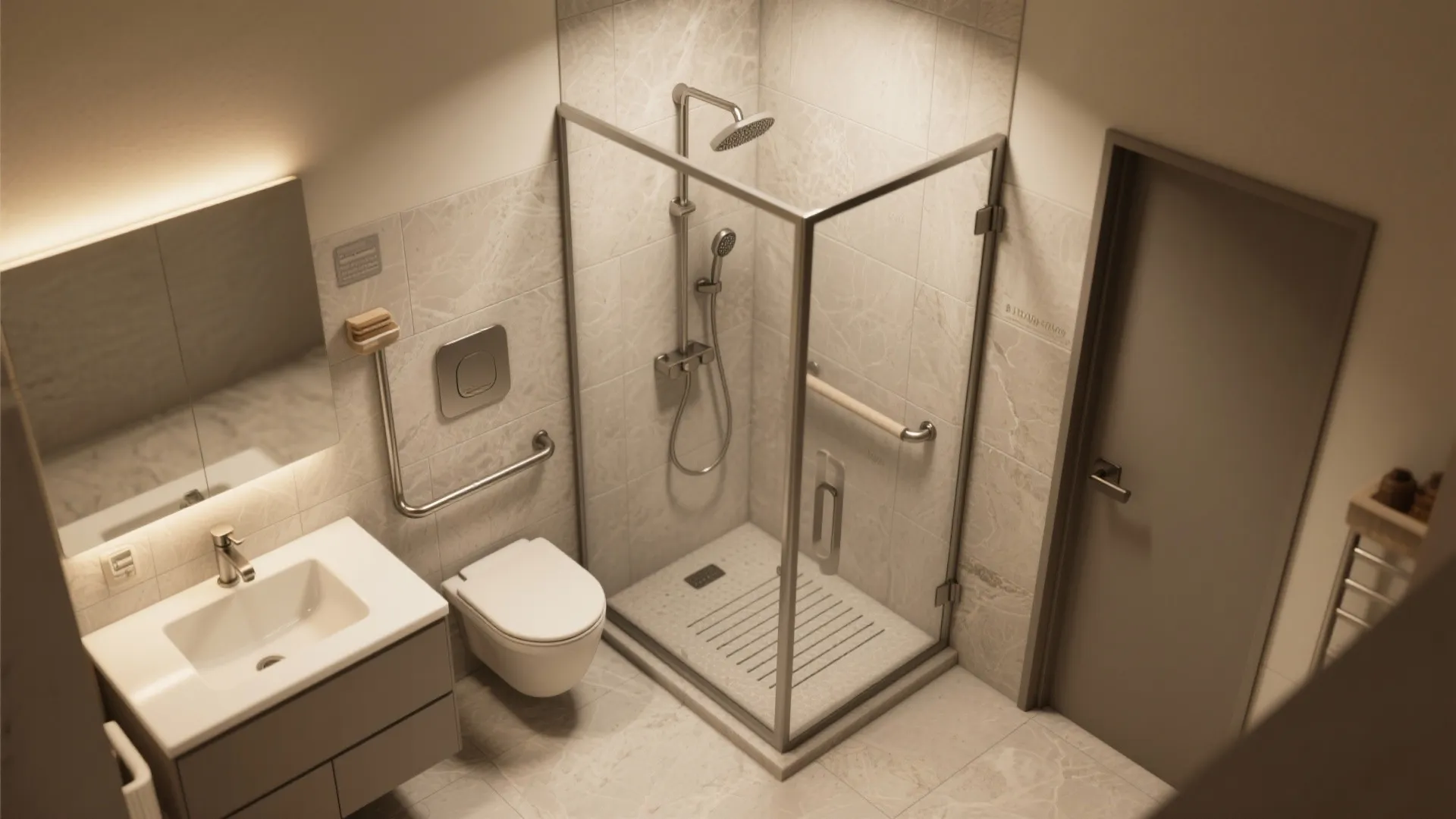 Spa-Safe Bathrooms with Universal Design