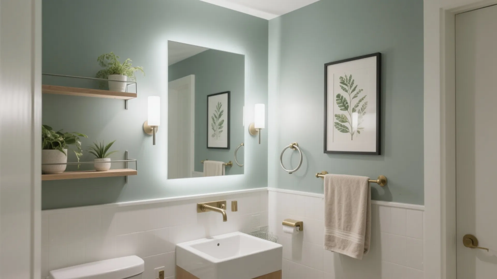 Bathroom DIY Wall Decor Ideas for a Fresh Look: 1 Minute to Transform Your Bathroom Walls (No Remodel Needed!)