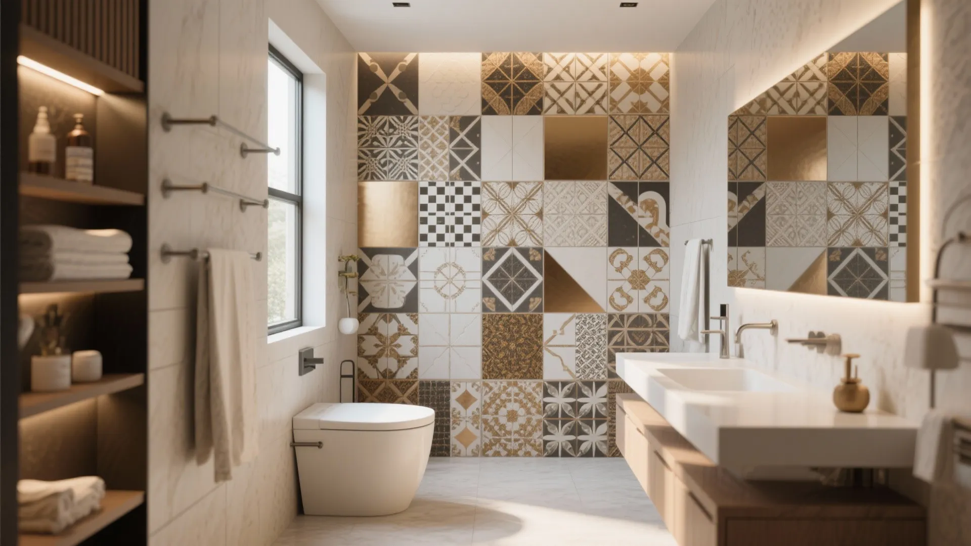 10 Bathroom Accent Wall Tile Ideas: Creative and Stylish Ways to Transform Your Bathroom with Accent Tiles