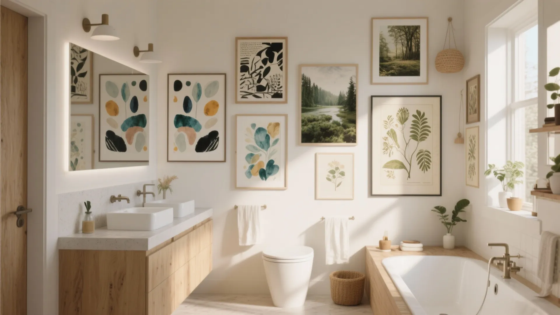 10 Art Ideas to Elevate Your Bathroom: Creative ways to bring personality, texture, and charm into your bathroom space with art