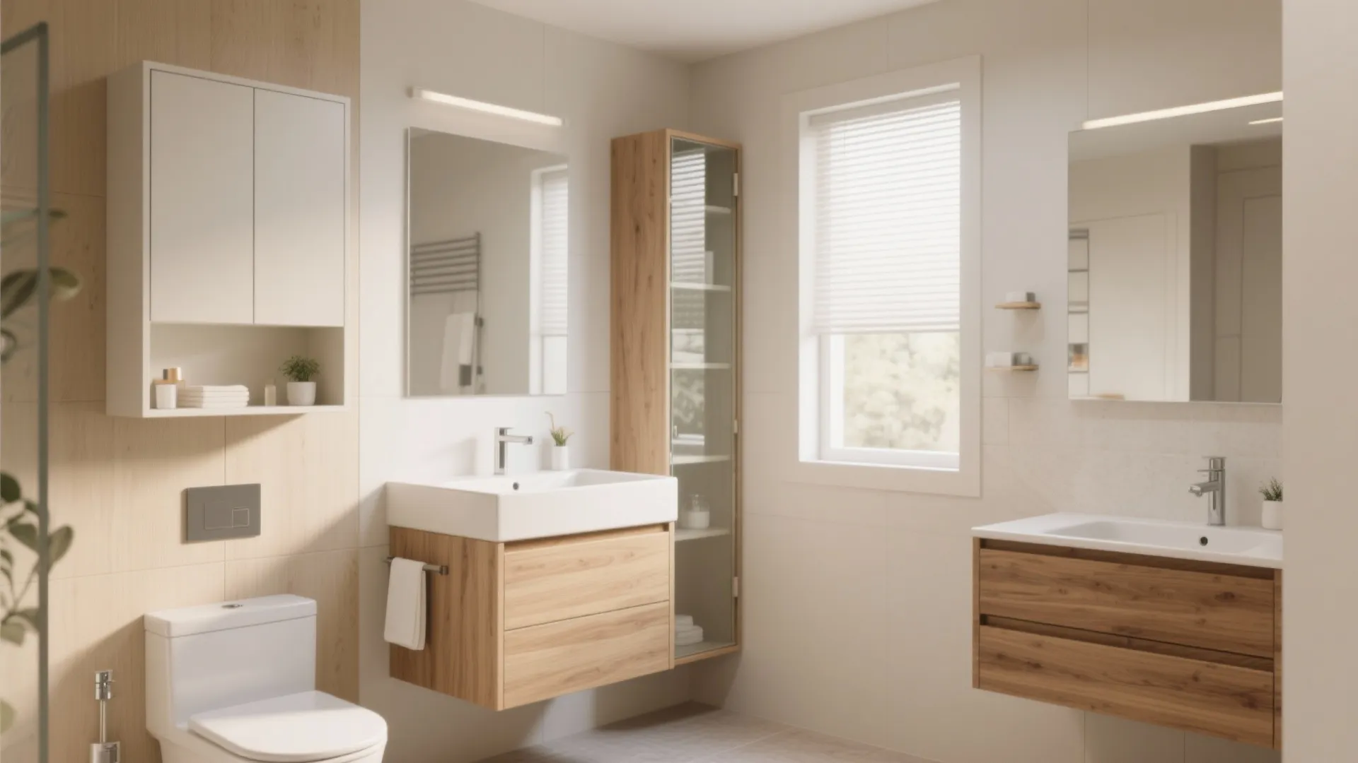 5 Inspiring Bathroom Basin Cabinet Designs: Clever Design Ideas for Small Bathrooms That Maximize Space & Style