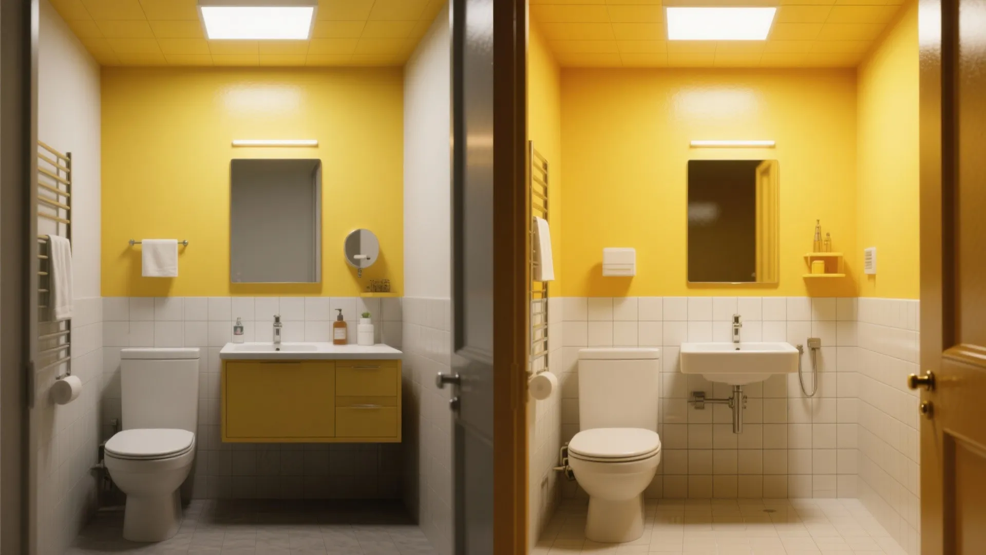 5. Bathroom Cheer without Overdoing It