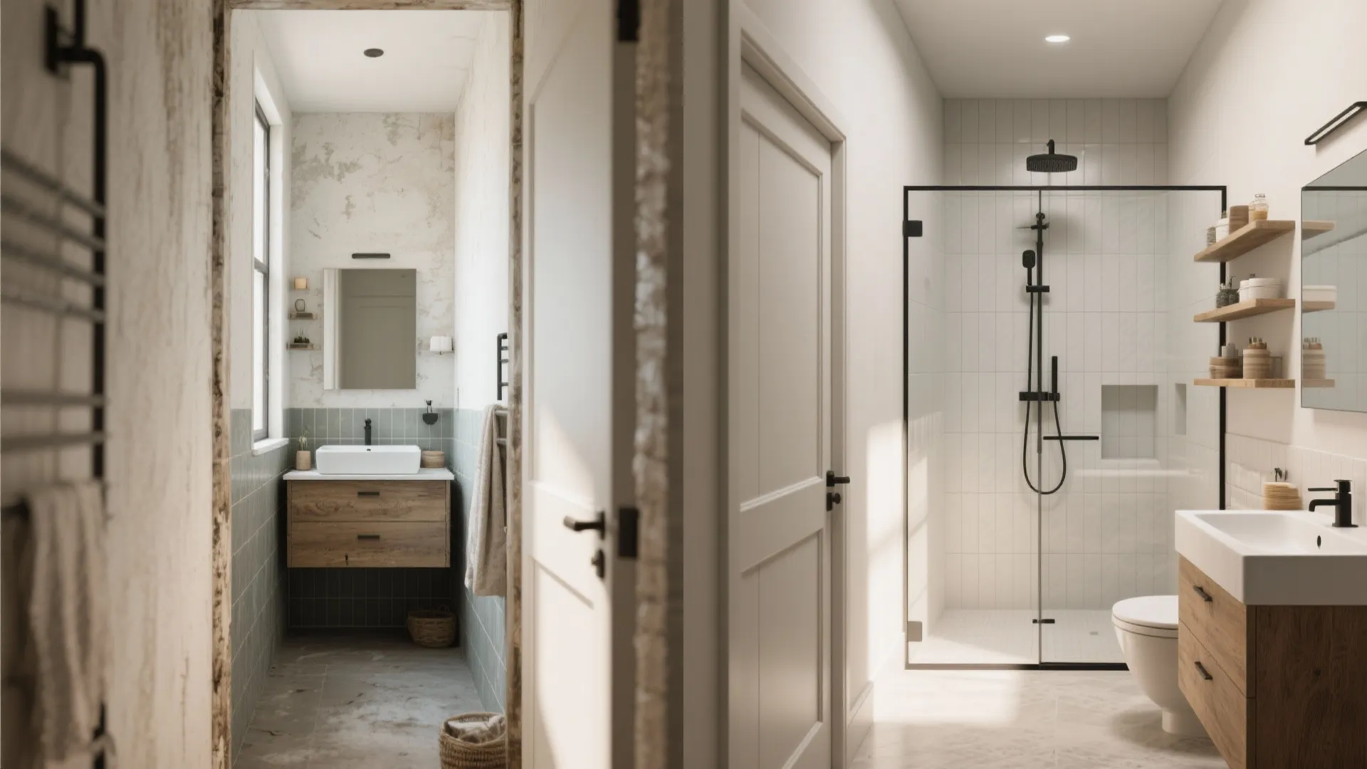 5. Bathrooms That Feel Spa-Like in Small Footprints