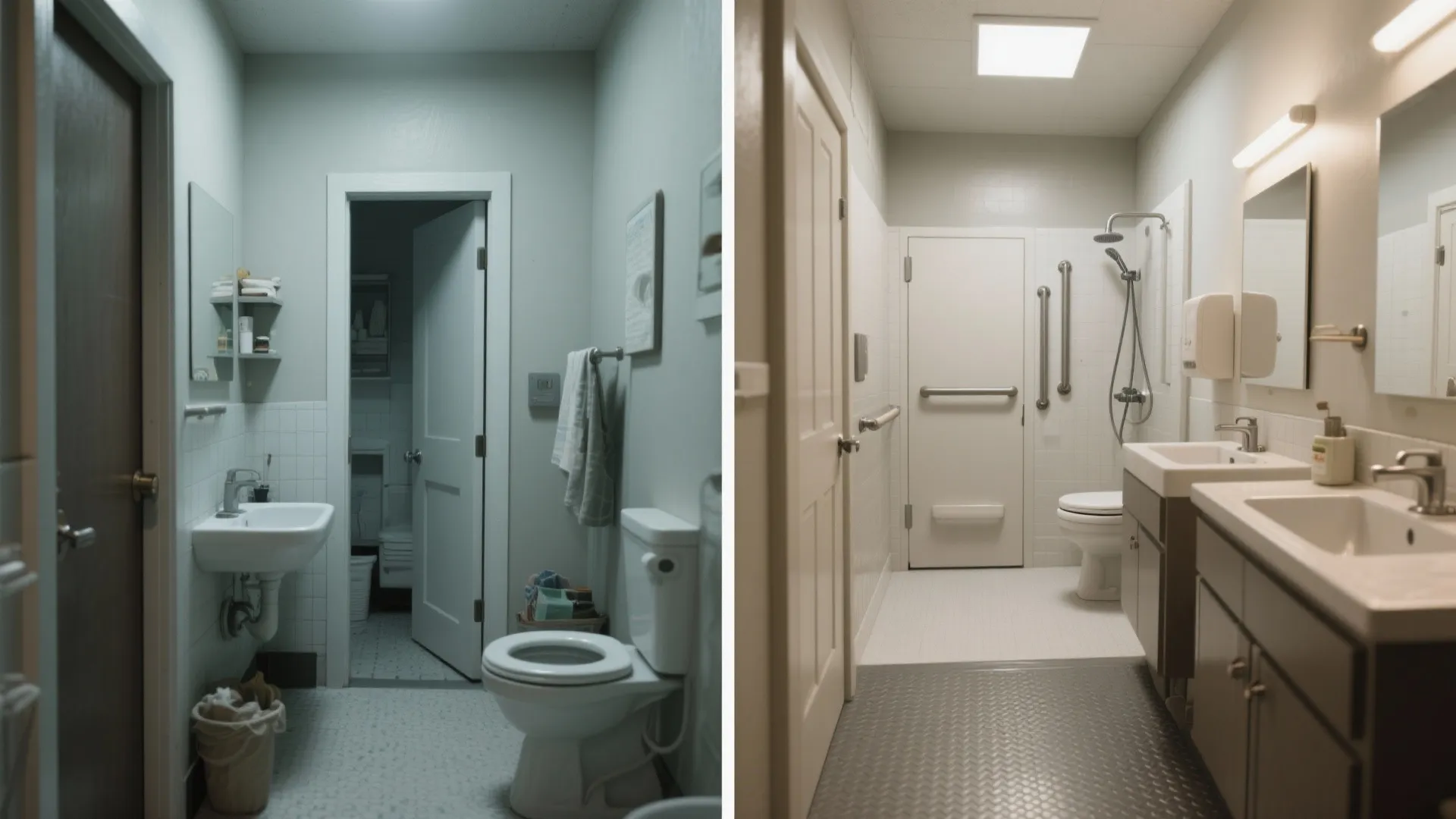 5. Bathrooms and thresholds: tiny areas, big impact