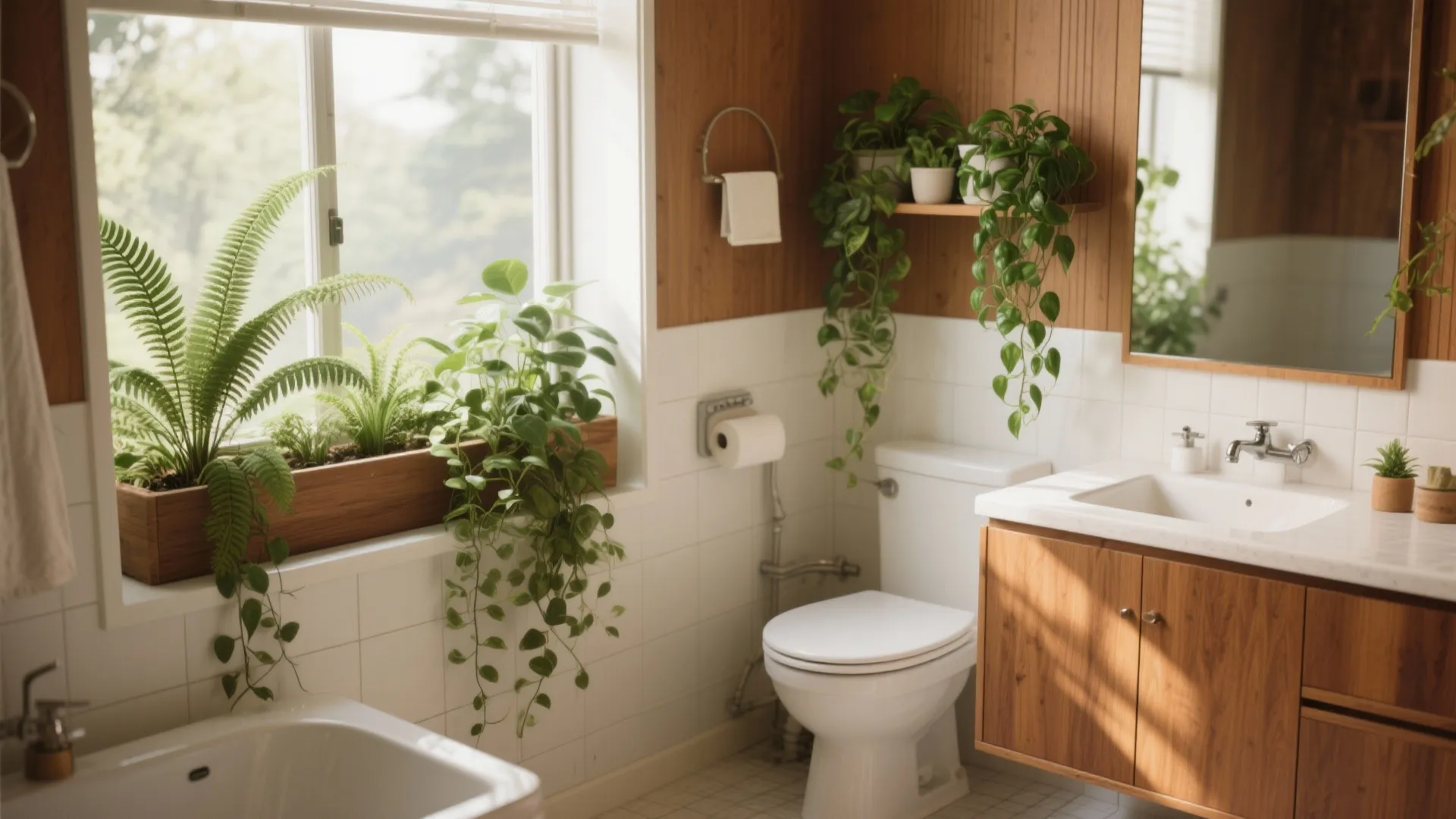 10. Built-in Planters