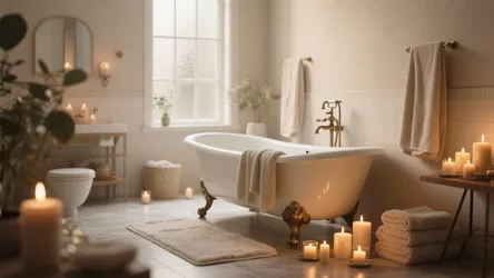 10 Candle Ideas for a Cozy Bathroom