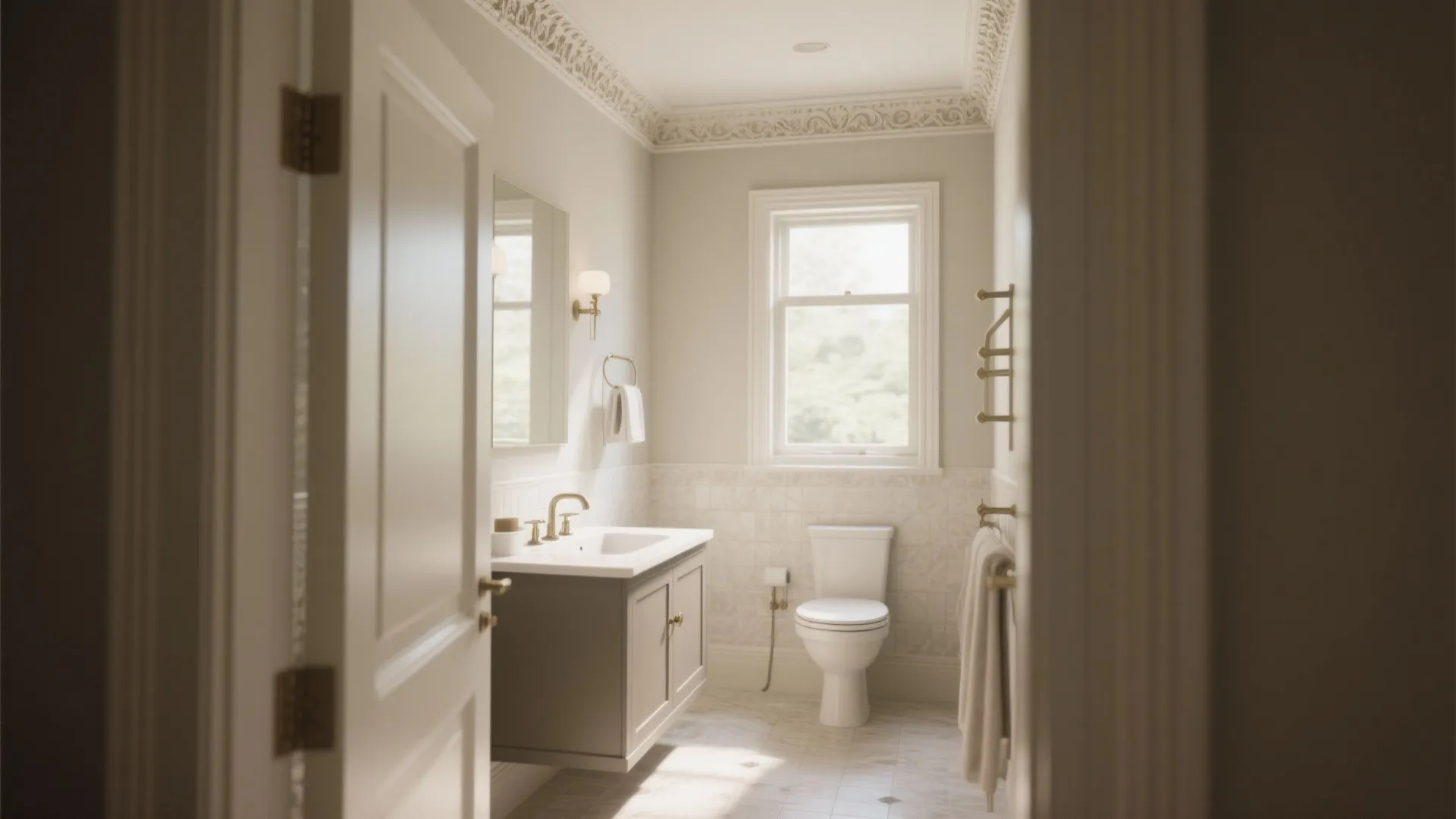 Creative Bathroom Coving Ideas