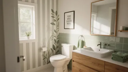 5 Bathroom Wall Decal Ideas for Small Spaces