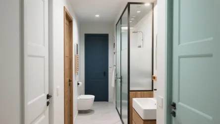5 Bathroom Door Color Ideas That Transform Small Spaces