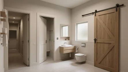 Do Bathroom Doors Open In or Out? 5 Smart Small-Space Ideas