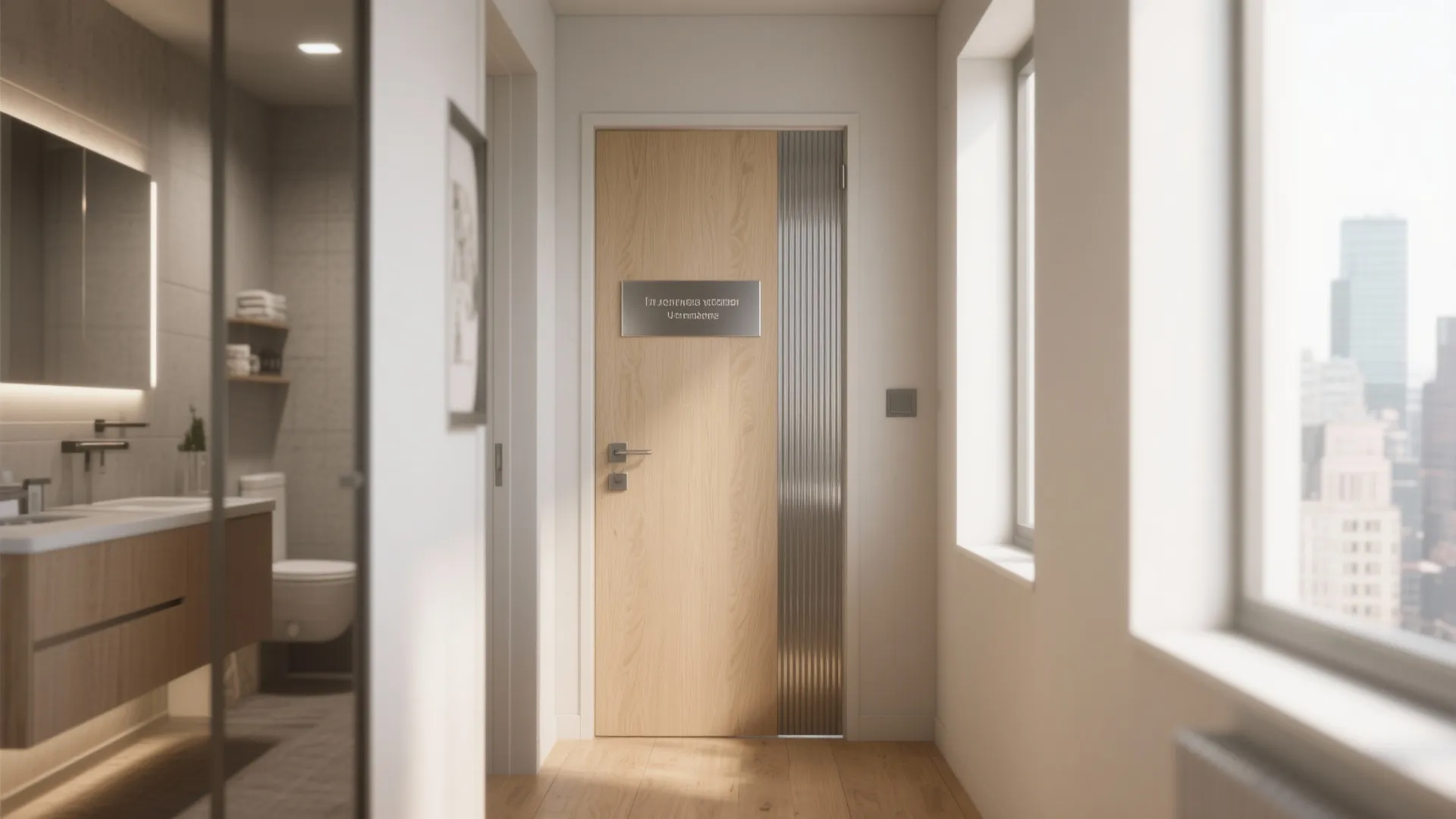 5 Creative Signs for Bathroom Doors: Small signs, big clarity: five stylish ideas to label bathroom doors in compact homes