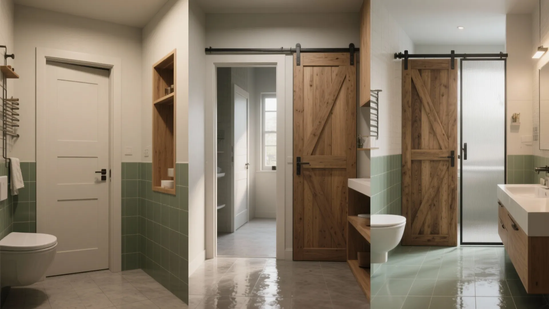 Bathroom Door Dimensions: 5 Small-Space Ideas