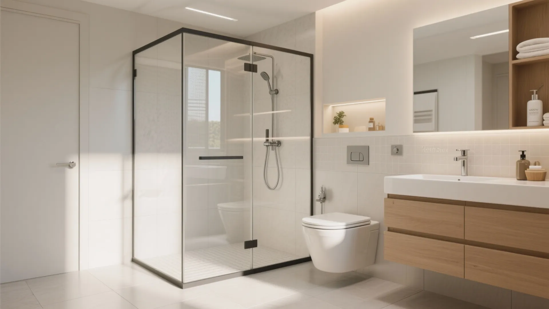 Bathroom Upgrades: Dry-Wet Separation and Easy Care