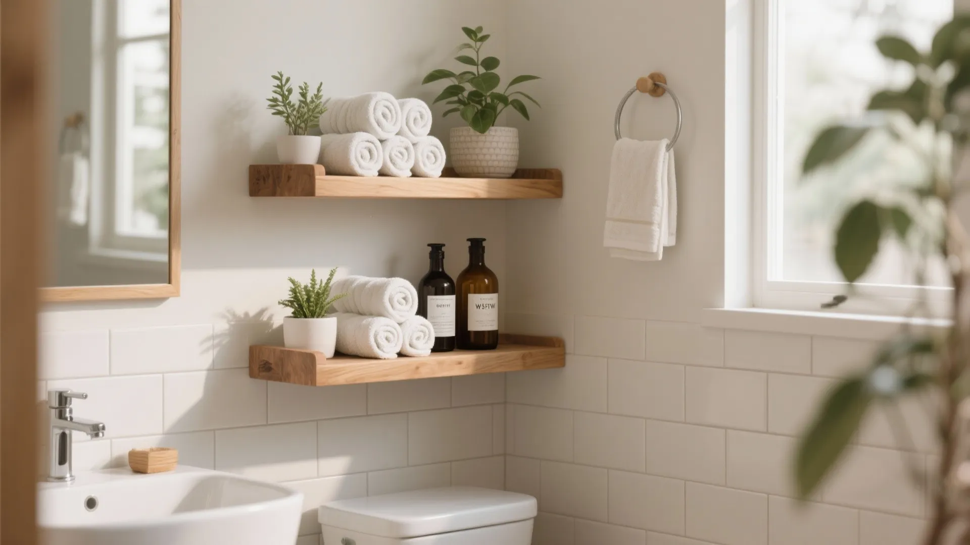 4. Add Floating Shelves