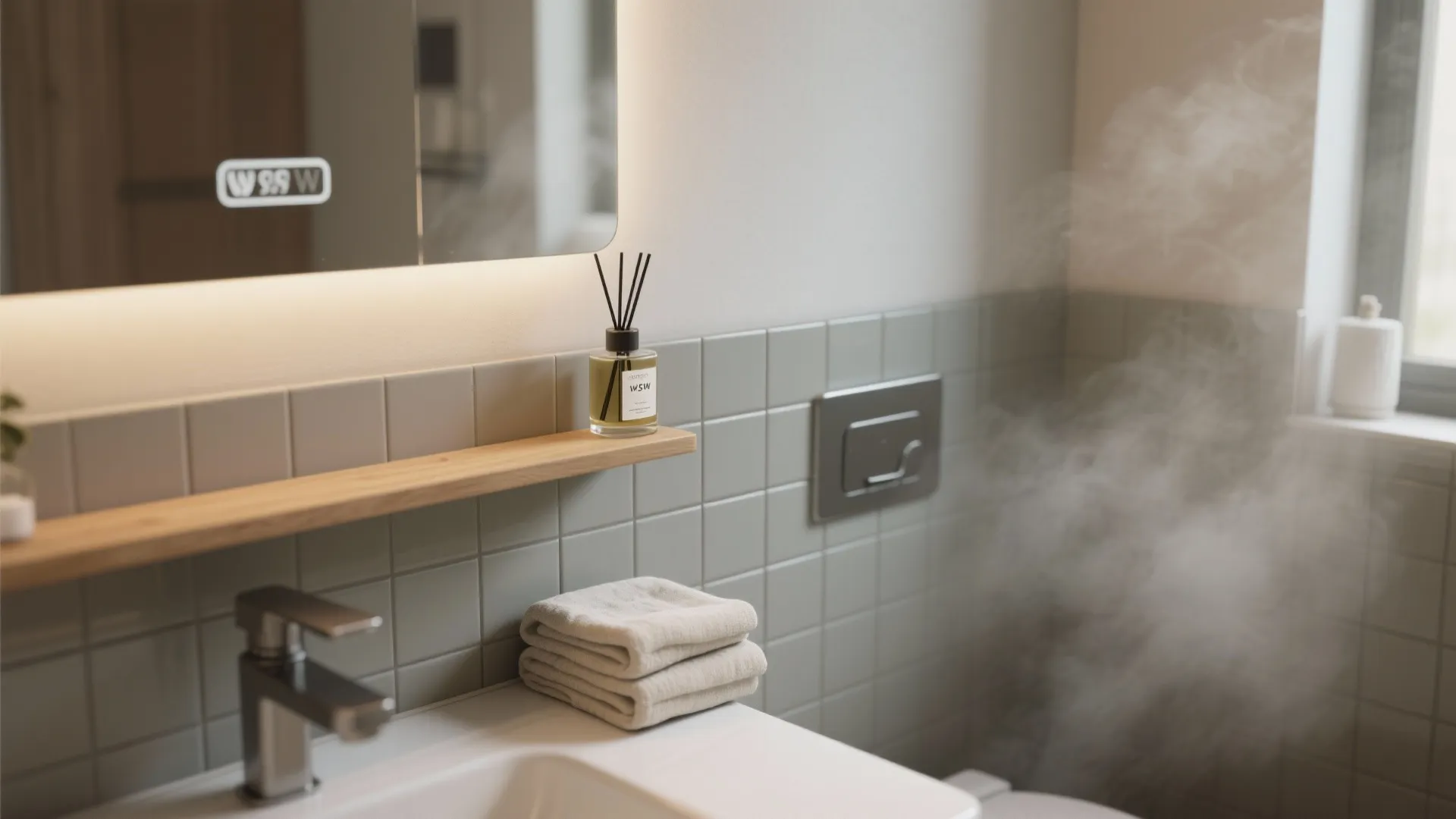 2. Bathroom freshness zones