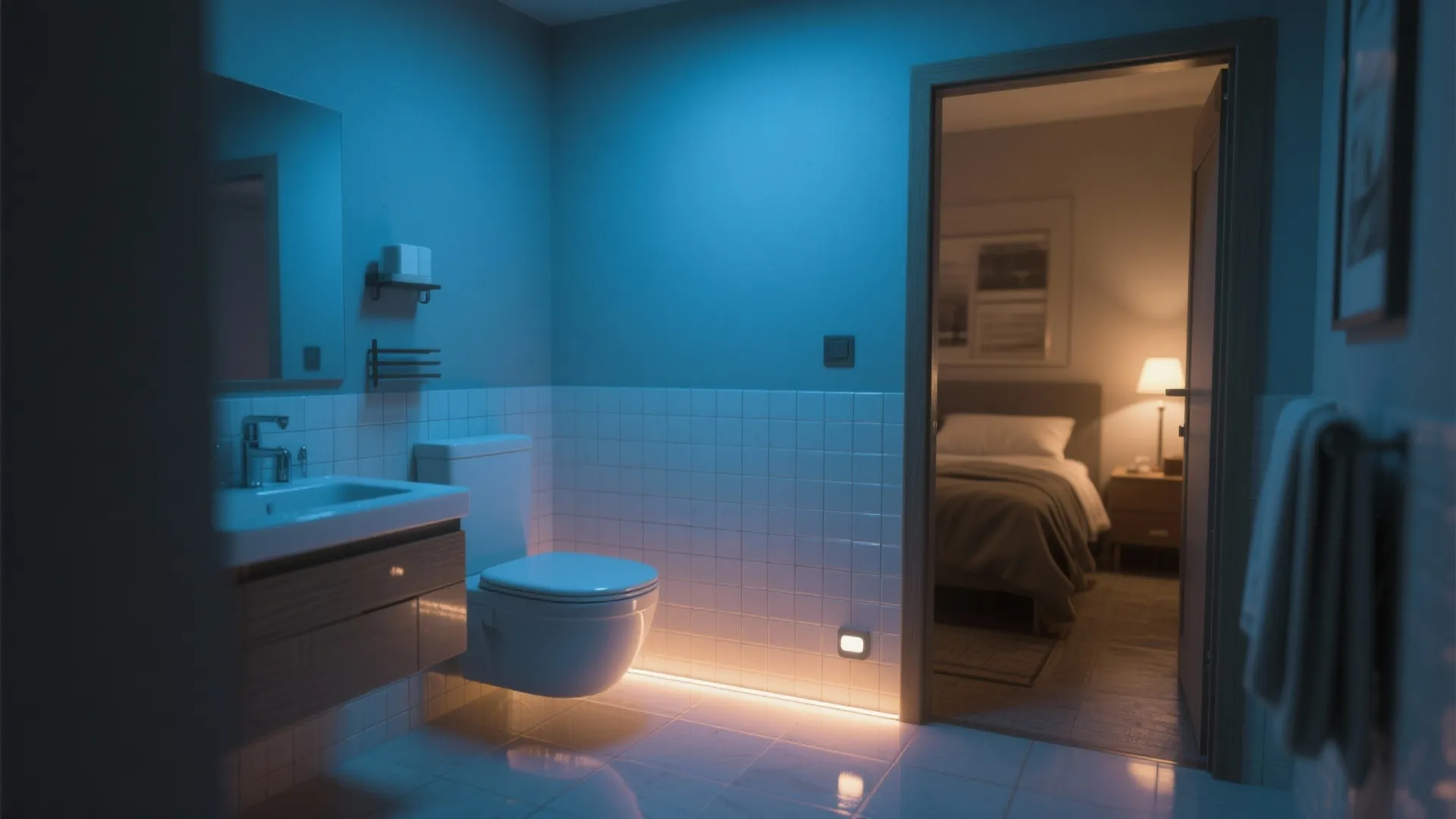 5. Bathroom Night Guide Light