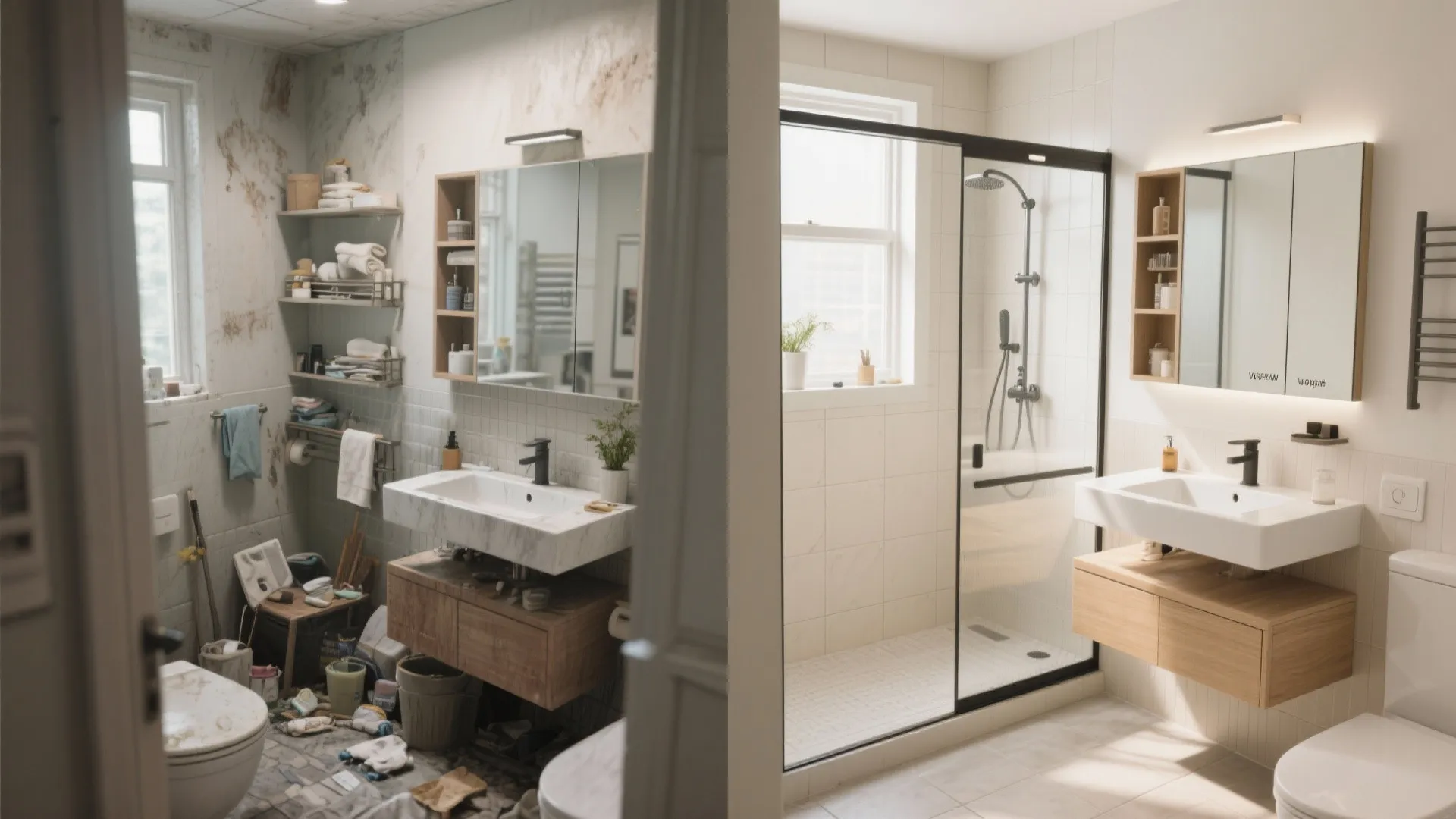 9. Bathroom Space Hacks