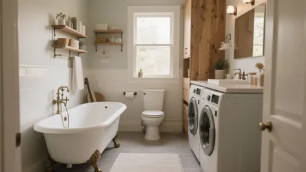 5 Bathroom Laundry Room Combo Layout Ideas