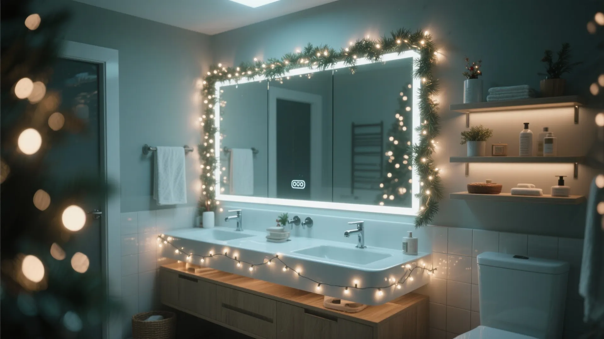 Tip 5: Light Play & Garland