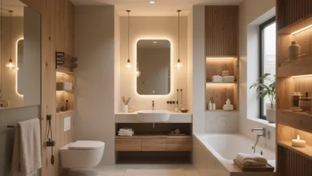 10 Genius Bathroom Lighting Ideas with Photos