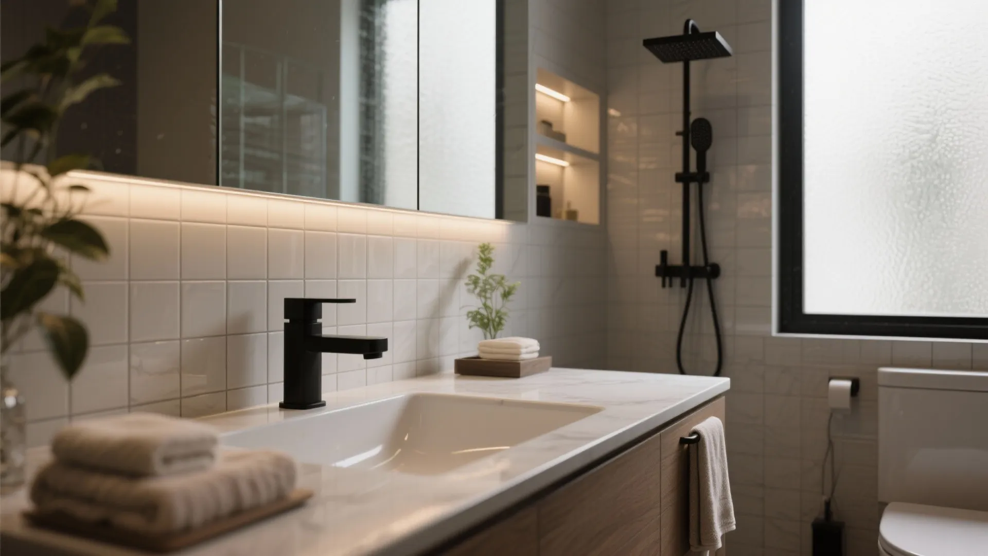 5. Make small bathrooms feel luxurious