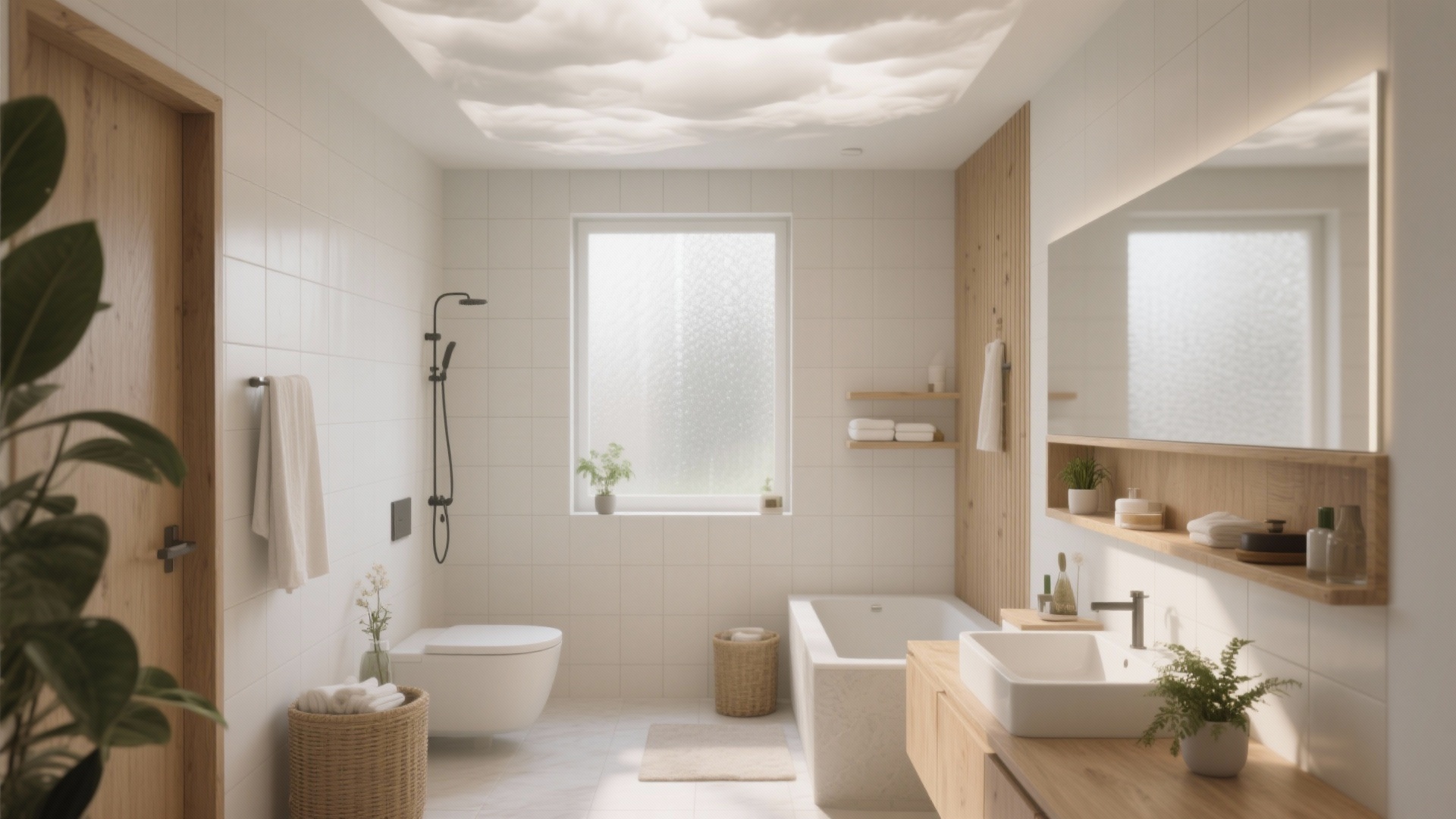Bathroom ceiling paint sheen: 5 practical ideas