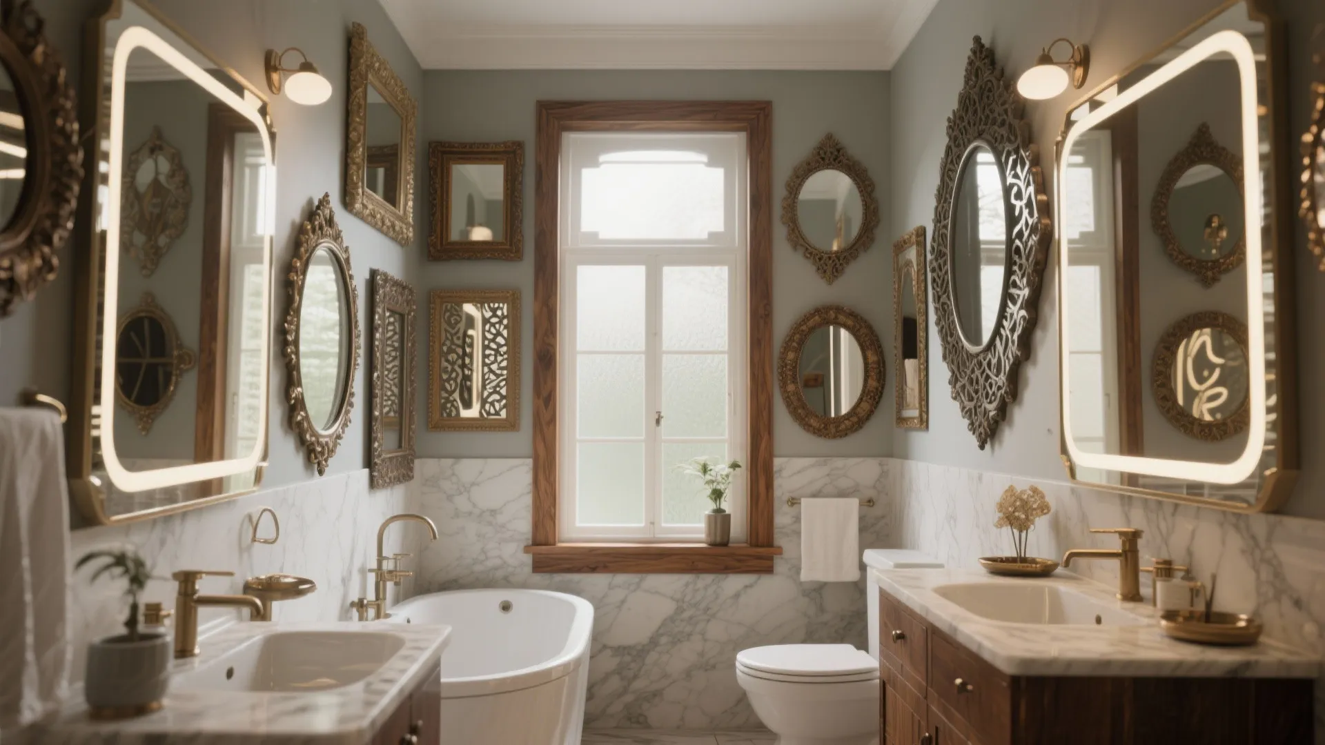 10 Bathroom Mirror Decor Ideas for Small Spaces: Creative Bathroom Mirror Decor Ideas from My Real Projects