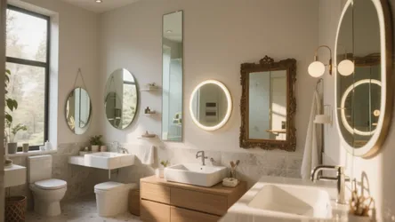10 Mirror Design Ideas for a Modern Bathroom