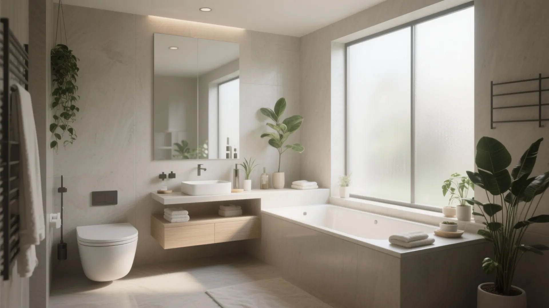 4. Natural Light in the Bathroom