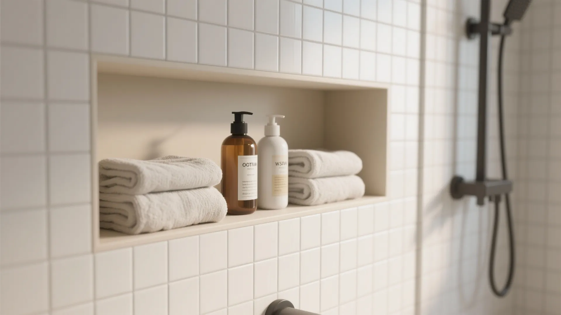 3. Recessed Storage Niches