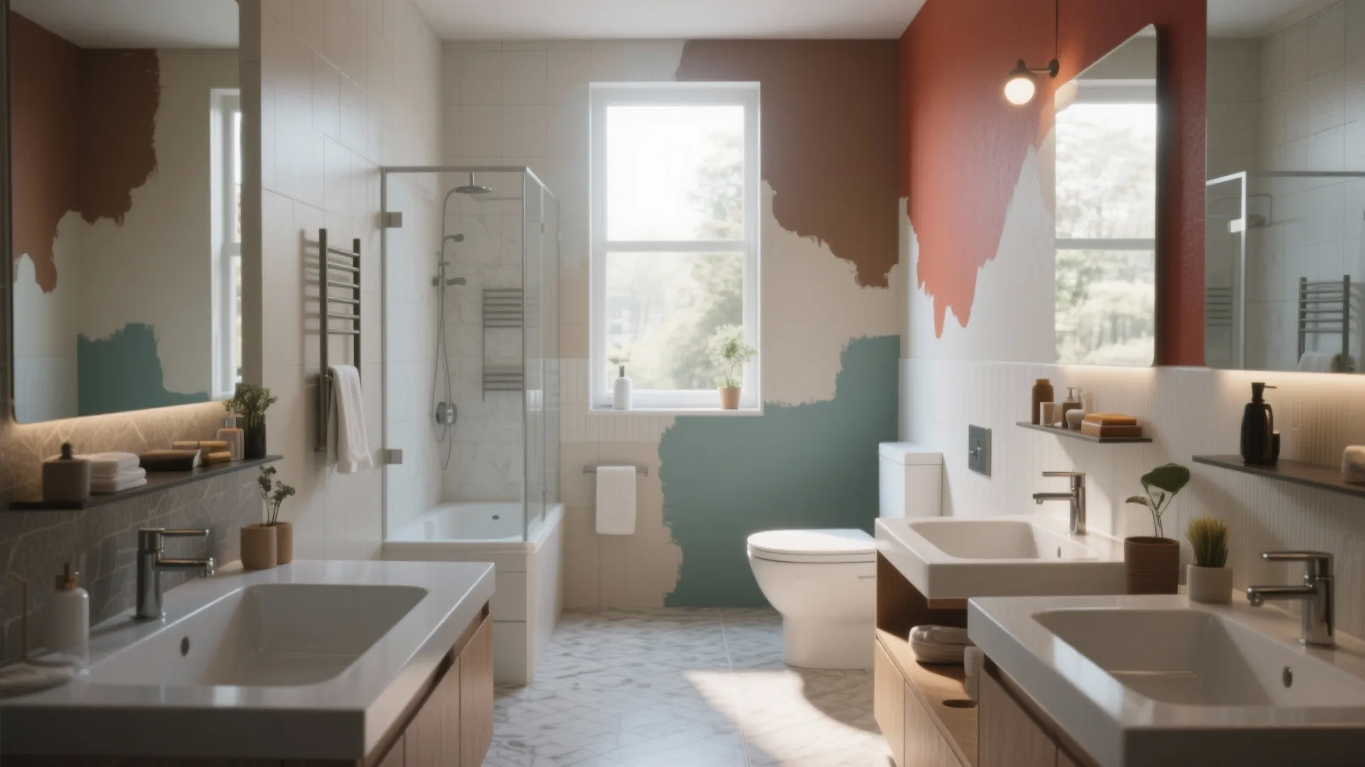 10 Bathroom Paint Design Ideas: Creative Bathroom Paint Ideas to Transform Small Spaces
