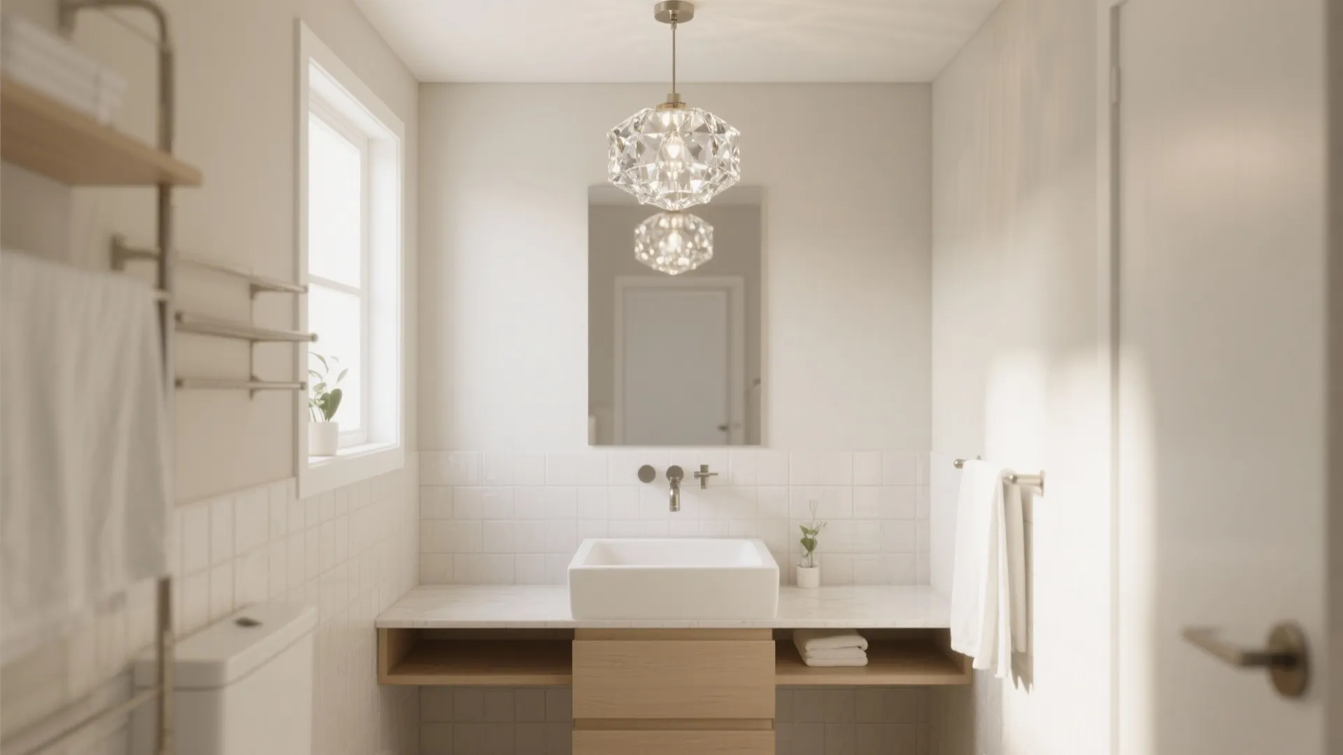 10 Pendant Lighting Ideas for Bathrooms: Creative bathroom pendant lighting ideas from a designer’s 10+ years of small-space makeovers