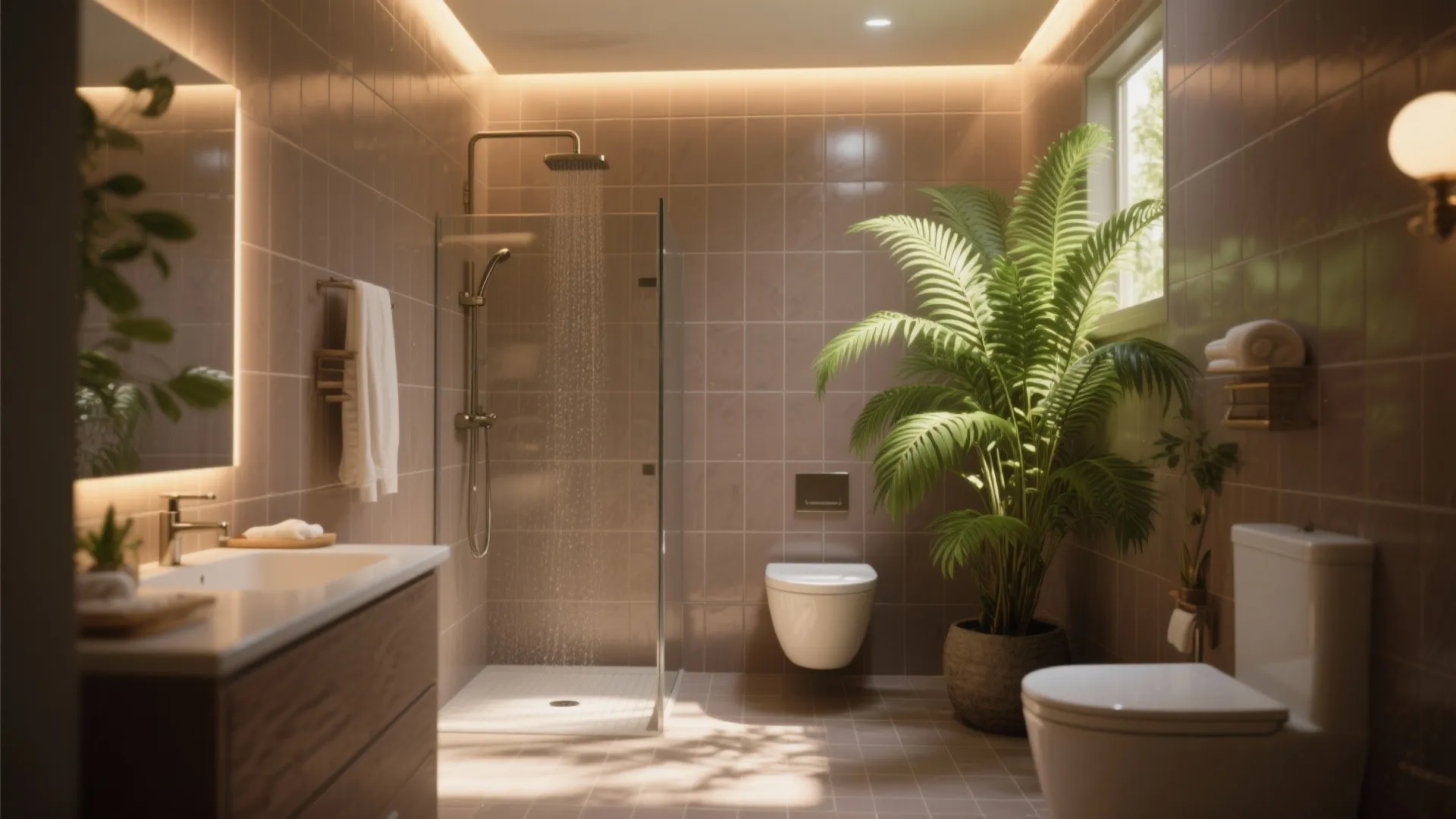 4. Go Earthy With Plants and Natural Light