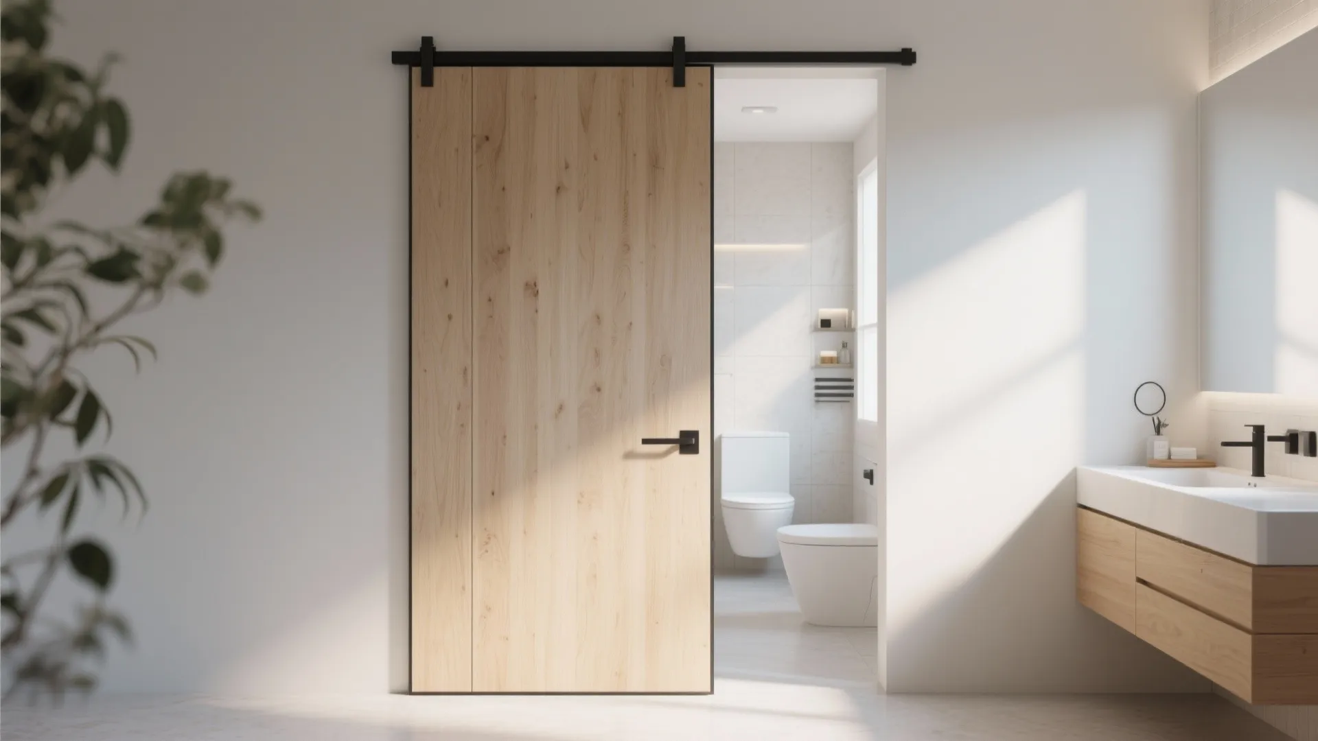 4. Pocket door