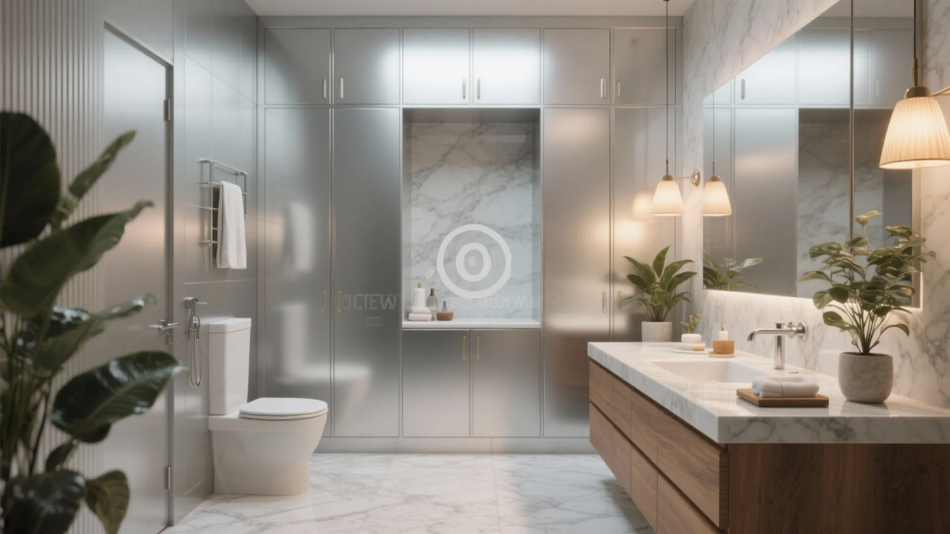 5. Bathroom Reflective Retreat