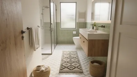 5 Decorative Bathroom Rugs Ideas