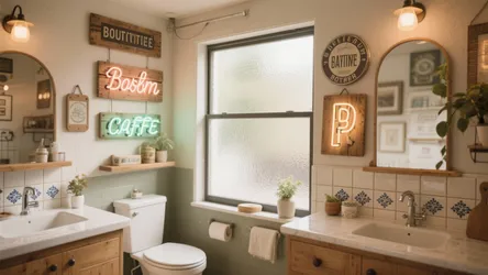 5 Decorative Bathroom Sign Ideas