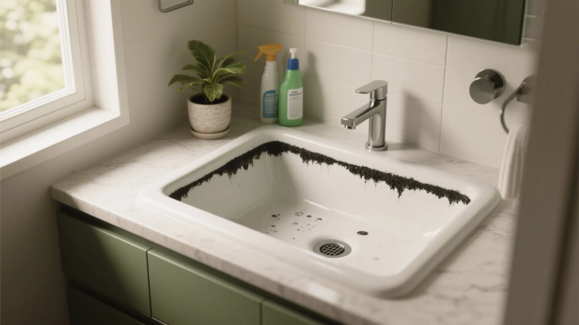 5 Small-Space Fixes for Black Mold in Bathroom Sink: Practical, speedy solutions from a veteran designer to tackle black mold around your bathroom sink with style and safety