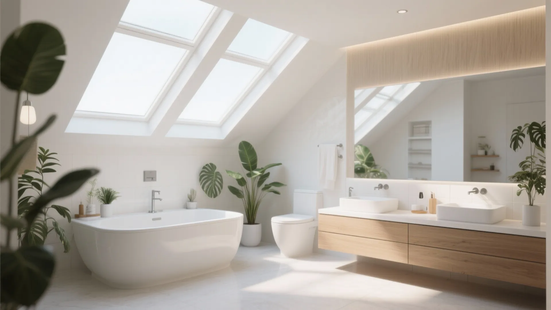 2. Add a Skylight for Sunlight