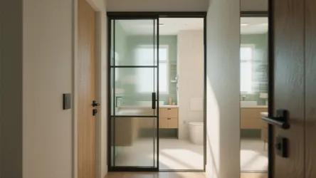 Sliding Door Design for Bathroom: 5 Ideas