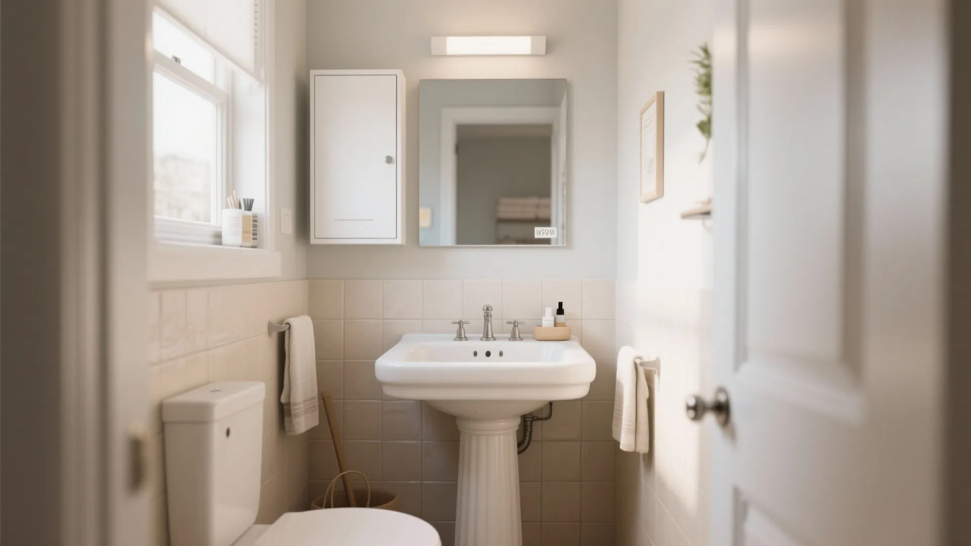 8. Bathroom Space Hacks