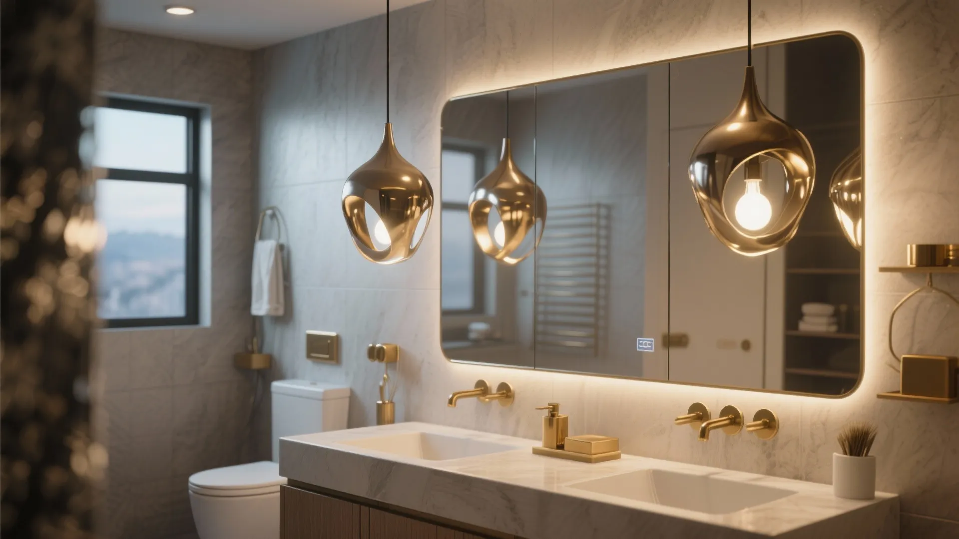 Statement lighting fixtures