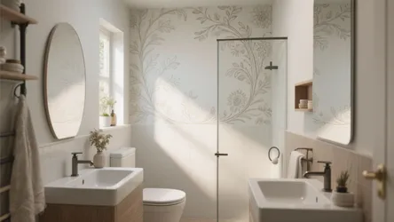 10 Bathroom Wall Stencil Ideas