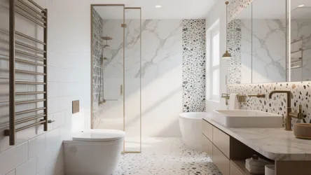 10 Inspiring Bathroom Tile Designs