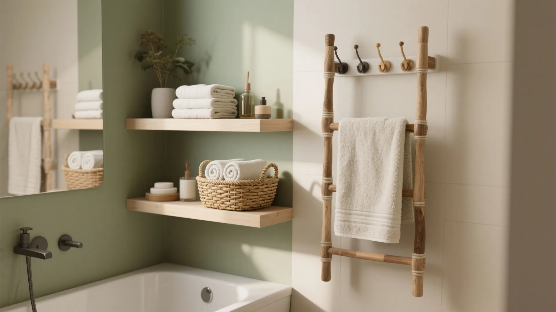Bathroom Towel Decoration Ideas: 5 Creative Ways: Practical, stylish towel display ideas to elevate small bathrooms with storage and personality