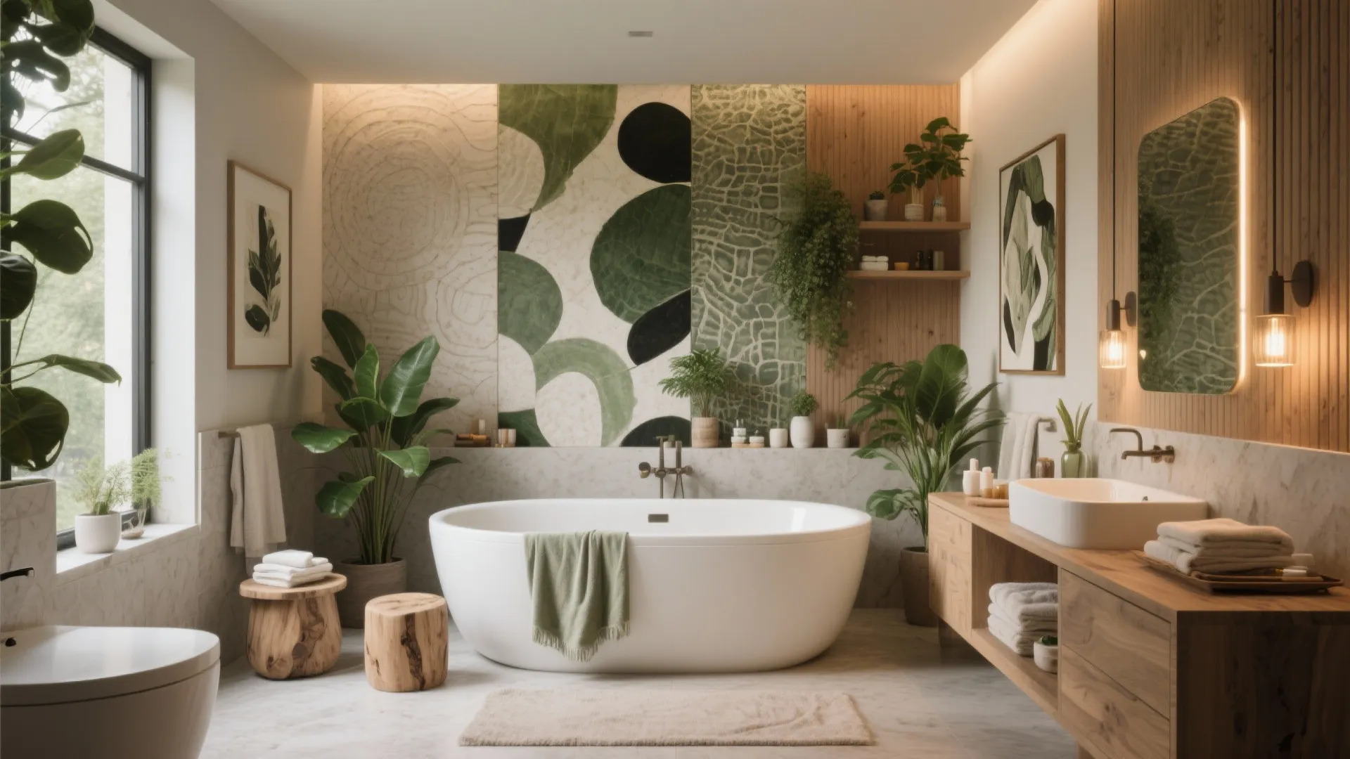 5 Bathroom Tub Décor Ideas You’ll Love: Creative and practical ways to style your bathtub area for small and big bathrooms alike.
