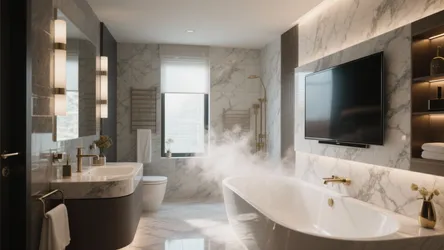 10 Creative TV in Bathroom Ideas
